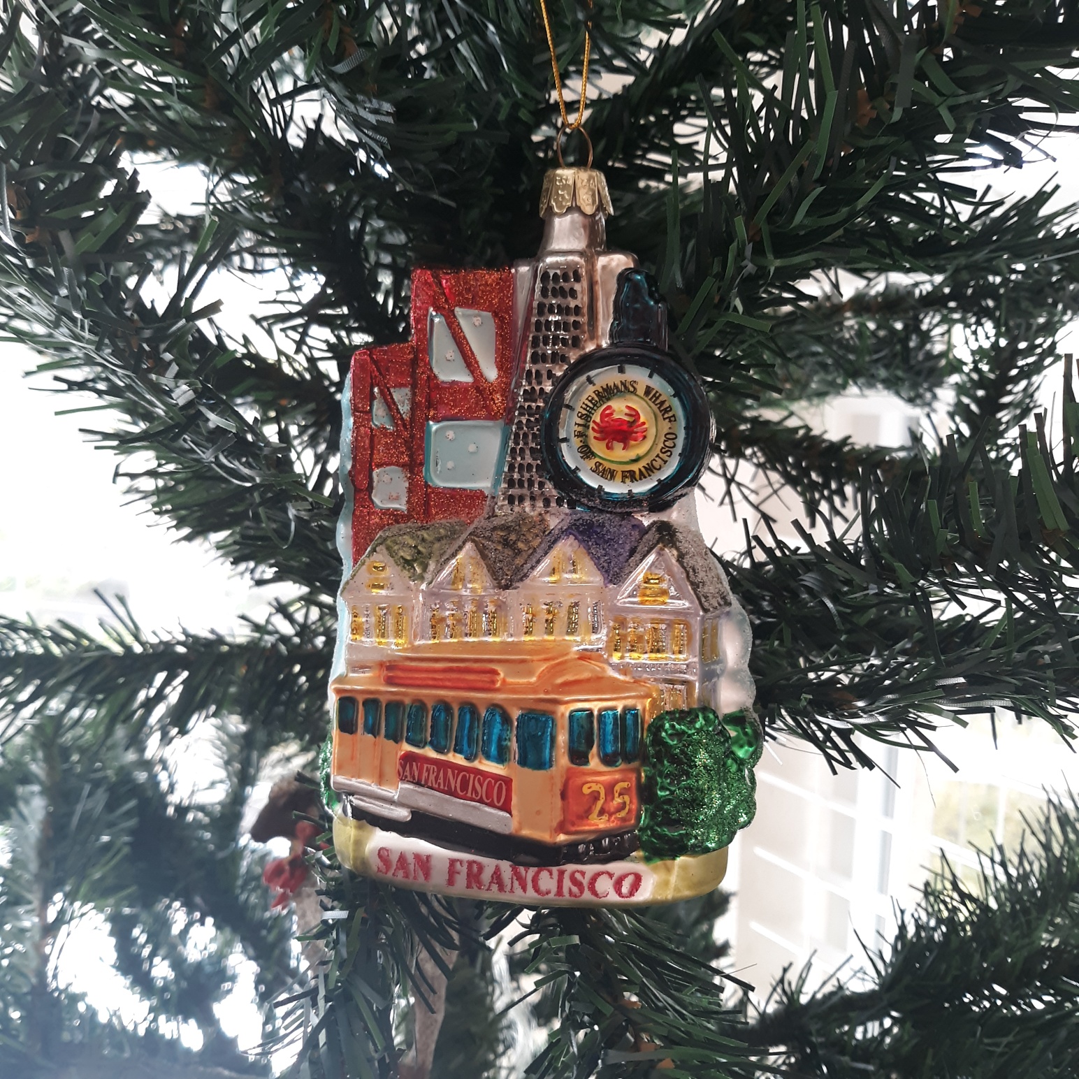 San Francisco Giants Corrugate Ornament