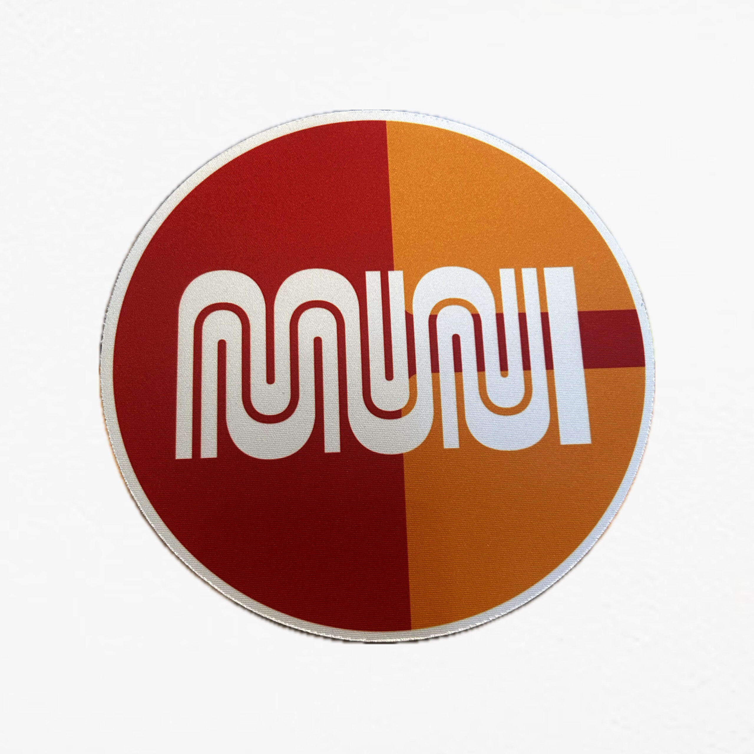 Mousepad, Retro Landor Muni Logo - Market Street Railway